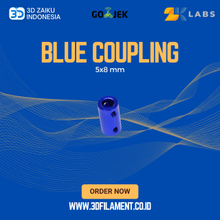 ZKLabs 3D Printer Blue Coupling 5x8 mm